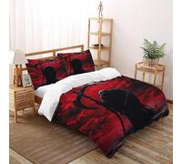 SOJFGSNAJ Sickle Man Double Duvet Set Totem Ultrasoft Hypoallergenic Reversible Duvet Covers With Zipper Closure King(220x240cm)