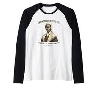 Sojourner Truth Portrait Abolitionist Women's History Raglan Baseball Tee