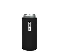 Sok It CanSok Sleeve for Beer & Soda Insulated Neoprene Cover (Black, 12oz Slim Can Sleeve)