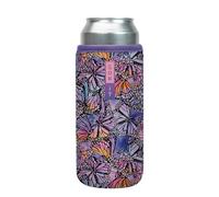 Sok It CanSok Sleeve for Beer & Soda Insulated Neoprene Cover (Butterfly Galaxy, 25oz Can Sleeve)