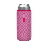 Sok It CanSok Sleeve for Beer & Soda Insulated Neoprene Cover (Pink Grand Prix, 25oz Can Sleeve)
