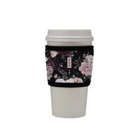 Sok It Hot Sok Coffee & Tea Reusable Insulated Neoprene Cup Sleeve (Bloom at Night)