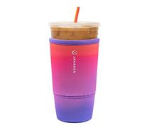 Sok It Java Sok Iced Coffee & Cold Soda Insulated Neoprene Cup Sleeve (Twilight, XXLarge: 44-48oz)