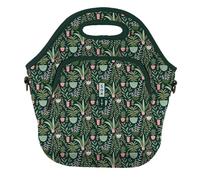 Sok It LunchTote Zippered Bag Insulated Neoprene Caddy (Green Living, X-Large 6.5 Quart Lunch Tote)