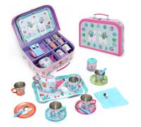 SOKA 18pc TIN TEA SET - LLAMA 0000352