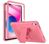 Soke Case for iPad 11th Generation 11-inch (A16) 2025, iPad 10th Generation 10.9-inch 2022, with Built-in Screen Protector and Kickstand, Rugged Full Body Protective Cover -Watermelon