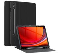 Soke Case for Samsung Galaxy Tab S9 2023 [SM-X710/X716B/X718U]-Premium Shock Proof Stand Folio Case, Multi-Viewing Angles, Soft TPU Back Cover for Galaxy Tab S9 11 inch Tablet, Black