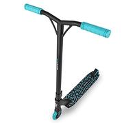 SOKE Evo Stunt Scooter for Extreme Skate Park Rides - ABEC-9 Chrome Steel Carbon Bearings - PU Wheels 88A - Y-Bar Handlebars with TPR Grips - Aluminium Deck Black