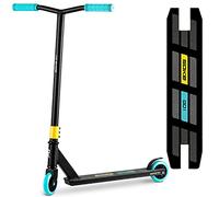 SOKE GO! Kick Scooter with ABEC 9 Ball Bearings Scooter Trick High Performance Scooter for Adults and Children Two Wheel Freestyle City Scooter 2 Wheels Load Capacity 100 kg (Black)