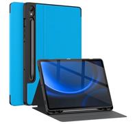 Soke New Case for Samsung Galaxy Tab S9 /S9 FE 5G 2023 - Shockproof Stand Folio Case,Multi-Viewing Angles,Soft TPU Back Cover for Galaxy Tab S9 FE 10.9"/S9 11 inch Tablet,Light Blue