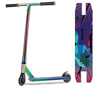 SOKE PRO Street Neo Stunt Scooter Chrome Kick Scooter with ABEC 9 Ball Bearings for Adults and Children - Various Designs Available - Size: 100 x 24 mm