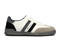 Ben Sherman Mens Sokka Stripe Trainers White/Grey/Black 7