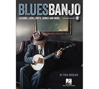 Sokolow Fred Blues Banjo Lessons Licks Riffs Songs & More Bjo BK (Includes Online Access Code)