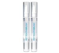 SOKTDO Pet Toothbrush Pen Dog Teeth Cleaning Pen Dog Tartar Remover For Teeth Pet Cleaning Dental Tools(2pcs)