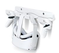 SOKUSIN VR Wall Mount - Storage Stand Holder Hook for Meta/Oculus Quest 2/ Quest/ Rift/ Rift S/ Valve Index/ HTC Vive/ HP Reverb G2/ Playstation VR Headsets, Gaming Controller Hanger Space Saving