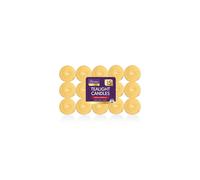 SOL 15pk Indulgent Vanilla Scented Tea Light Candles Long Burning 3.5 Hour Burn Time, Ideal for Home, Relaxation, Massage, Romantic Dinners
