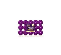 SOL 15pk Wild Lavender Scented Tea Light Candles Long Burning 3.5 Hour Burn Time, Ideal for Home, Relaxation, Spa, Massage, Romantic Dinners