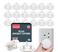 SOL 20pk Plug Socket Covers - Child Safety Electrical Protectors