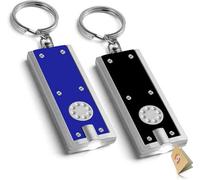 SOL 2Pk Small Torch For Camping - Mini Torches Battery Powered - Small Led Torch Keyring Torch For Camping Torch - Mini Torch