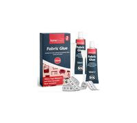 SOL 2pk x 50ml Fabric Glue Strong with Spreader & Tape Measure - Scout Badge Adhesive for Crafts, Upholstery, Material, Textile, Felt or Wool