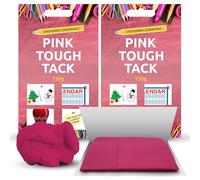 SOL 300g Pink Tough Tack, Multipurpose & Reusable Pink Tack for Walls & Craft Projects, Strong, Non-Staining & Residue-Free Sticky Tack for Posters, Paper & Artwork, Easy to Shape & Apply