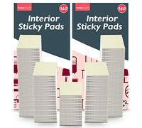 SOL 320pcs Interior Double Sided Sticky Pads 20mm Adhesive Strips Strong Mounting Squares Foam Backed Tape for Home Office Wall Decor Craft DIY Fixing Secure Hold Easy Apply