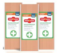 SOL 3pk Fabric Plaster Strips - Cut to Size Waterproof Breathable Plasters