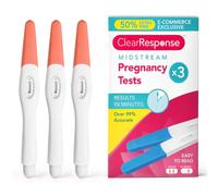SOL 3pk Pregnancy Test - Early Detection Pregnancy Test Kit | Pregnancy Test Early Detection for First Missed Period - 3 Individually Foil-Wrapped Tests, Results in Minutes