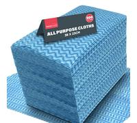 SOL 500Pk All Purpose Cloths Multipack, Disposable Cloths To Clean Surfaces, J Cloths Style Blue Cloths