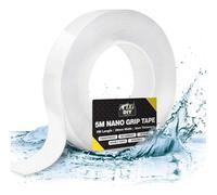 SOL 5M Nano Tape Double Sided Adhesive Tape 5M X 20mm X 2mm Strong Waterproof Heavy Duty Mounting Tape For Home Office Diy Wall Fixing