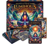 SOL 60Pc Luminous Pathways Oracle Card Deck With Beginners Guidebook For Meditation Reflection Clarity And Personal Insight