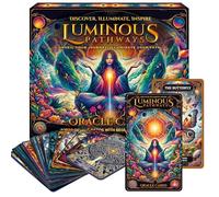 SOL 60pk Luminous Pathways Oracle Cards Deck with Beginners Guidebook