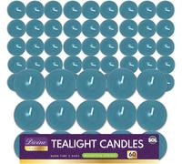 SOL 60Pk Tea Light Candles Mountain Spring, 3.5 Hour Burn Time, Scented Tea Lights For Home, Relaxation, Weddings And Cosy Evenings