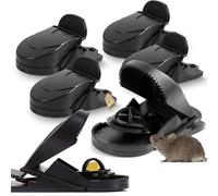 SOL 6Pk Mouse Traps For Indoors & Outdoors - Mice Traps For Indoors & Mouse Traps For Outdoors - Mouse Trap Mice Trap Mousetrap