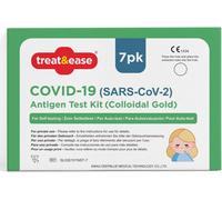 SOL 7Pc Covid 19 Sars Cov 2 Antigen Test Kit Nasal Self Testing Home Rapid Test For Quick Detection Suitable For Personal Use