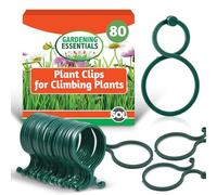 SOL 80pk Plant Clips for Climbing Plants - Reusable Vine Supports
