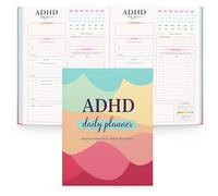 SOL A4 ADHD Daily Planner for Adults - 30 Page Productivity Notebook