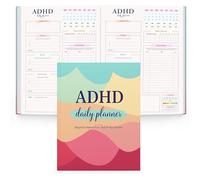 SOL ADHD Planner, A4 with 30 pages Daily Productivity Planner Notebook to Improve Focus, Manage Time & Task, Goal Setting, Portable Routine Builder & Motivational Journal for Adults, Habit Tracker