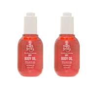 SOL Beauty Dry Body Oil Watermelon Scent Helps Hydrate Soften Skin Vegan 45ml in Red | Size: 100ml