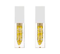 Sol Beauty Salted Caramel Vanilla Lip Oil with Cocoa Shea Butter 2x 3g