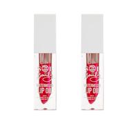 Sol Beauty Watermelon Lip Oil with Watermelon Extract Shea Butter 2x 3g