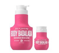 Sol de Janeiro Body Badalada Skin Refresh Water Lotion Set | Full Size & Travel Size | Refreshing Body Lotion in Cheirosa 48 Fragrance