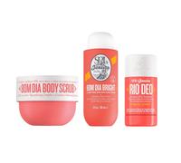 Sol de Janeiro - Bom Dia Bright Bundles,Body Scrub 220 g + Body Wash 385 ml + 57ml Rio Deo Cheirosa