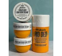 Sol de Janeiro Bum Bum Cream 25ml x 3 Minis + Rio Deo 58g Bundle Worth£37 Free