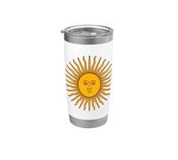 Sol de Mayo Argentinian Sun Argentina Flag Argentine Pride Stainless Steel Insulated Tumbler