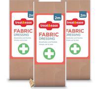 SOL Fabric Wound Dressing Strips 6M - Cut To Size Large Wound Fabric Plasters - Plasters Fabric - Large Plasters Fabric Roll