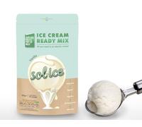 Sol-ice Ice Cream Mix Powder | Dairy Vanilla | Just add Fresh Milk and Whip with a Mixer or Machine | 225g (Makes approx. 8-10 Scoops)