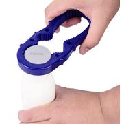 SOL Jar Opener For Weak Hands, Lid Opener & Jar Gripper Open Sesame Tool, Bottle & Jar Openers For Arthritic Hands & Seniors
