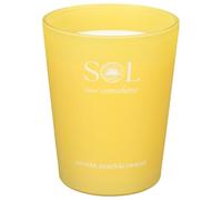 Sol Large Tin Scented Candle - Give Your Home A Delightful Aroma with This Stunning Sol Scented Candle - Ideal for Creating A Calm and Mindful Ambience in Your Home (Coconut, Peach & Caramel)