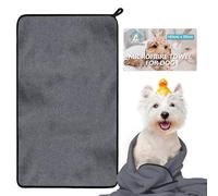 SOL Microfibre Towel for Dog, 100cmx50cm Dog Towel for Drying Dogs, Quick Dry Absorbent Pet Towels, Soft, Lightweight Pet Fabric for Drying Dogs, Puppies & Cats, Ideal for Indoor, Outdoor & Travel Use